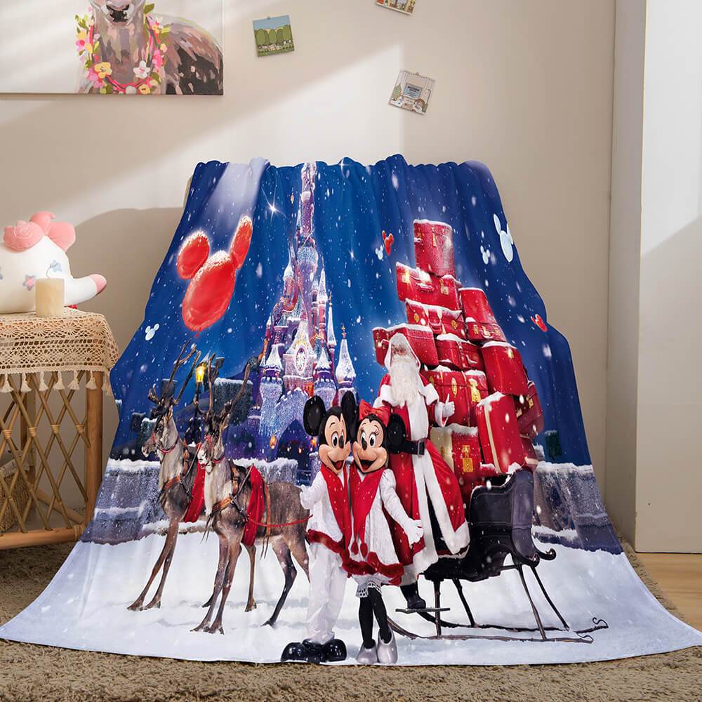 Merry Christmas Flannel Fleece Blanket (Online Order Only)
