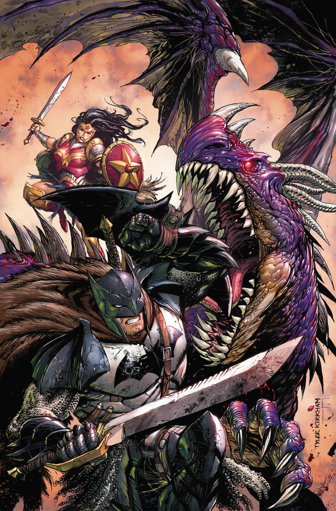 DARK NIGHTS METAL #1 (OF 6) UNKNOWN COMIC BOOKS EXCLUSIVE TYLER KIRKHAM Virgin Var 8/16/2017 (ONLINE ORDER ONLY)