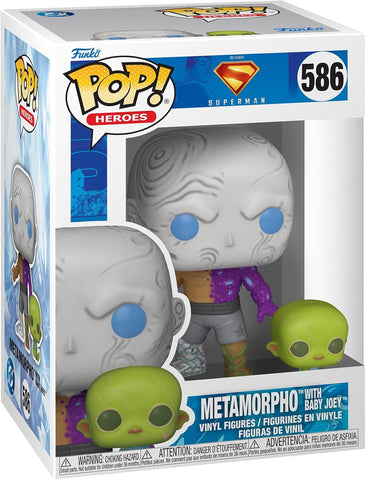 Superman (2025 Movie) Metamorpho with Baby Joey Funko Pop! Vinyl Figure and Buddy #586 with Funko Protector (Online Order Only)