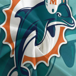 Miami Dolphins Bedding Set Duvet Cover Without Filler (Online Order Only)