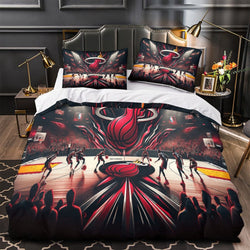 Miami Heat Bedding Set Duvet Cover Without Filler (Online Order Only)