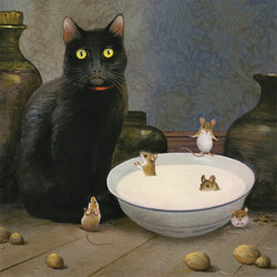 Mice will Play by Bill Mayer 500 Piece Jigsaw Puzzle NYPC (ONLINE ORDER ONLY)