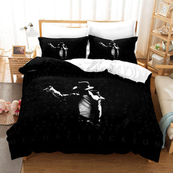 Michael Jackson 3 Piece Bedding Sets Quilt Covers (Online Order Only)