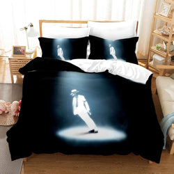 Michael Jackson 3 Piece Bedding Sets Quilt Covers (Online Order Only)