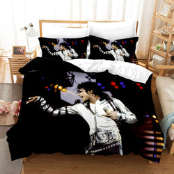 Michael Jackson 3 Piece Bedding Sets Quilt Covers (Online Order Only)