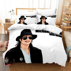 Michael Jackson 3 Piece Bedding Sets Quilt Covers (Online Order Only)