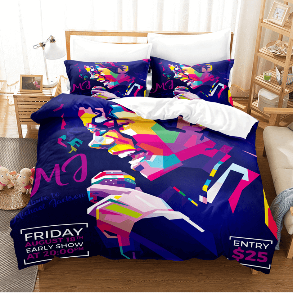 Michael Jackson Cosplay Bedding Sets Quilt Covers (Online Order Only)