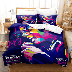 Michael Jackson Cosplay Bedding Sets Quilt Covers (Online Order Only)