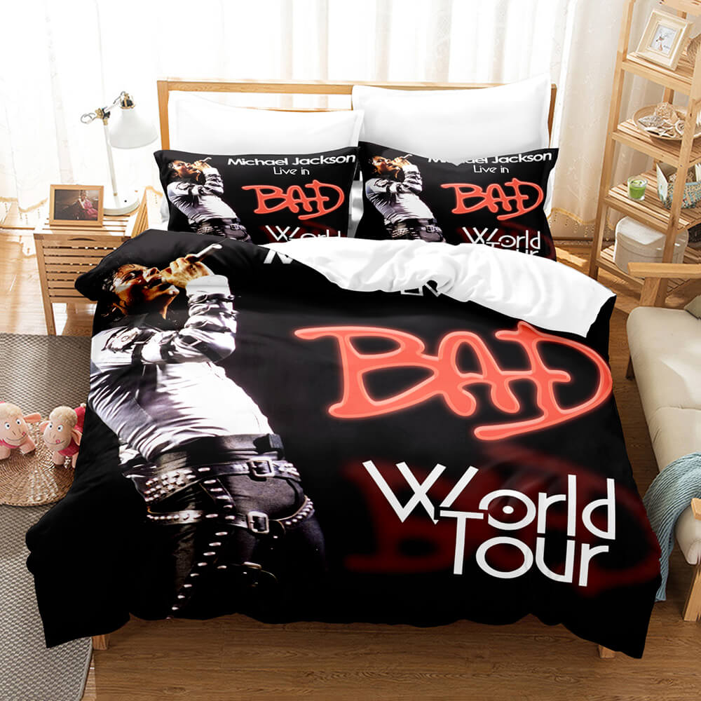 Michael Jackson Cosplay Bedding Sets Quilt Covers (Online Order Only)