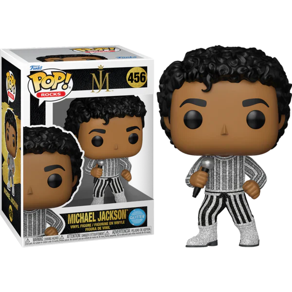 Michael Jackson Striped Glitter Suit (Rock with You) Funko Pop! #456 (Online Order Only)