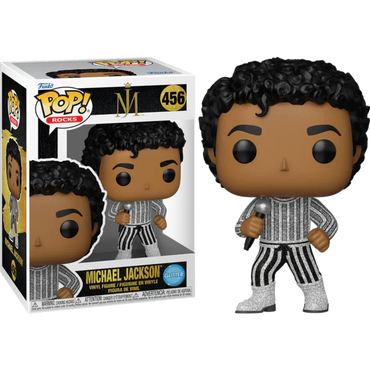 Michael Jackson Striped Glitter Suit (Rock with You) Funko Pop! #456 (Online Order Only)