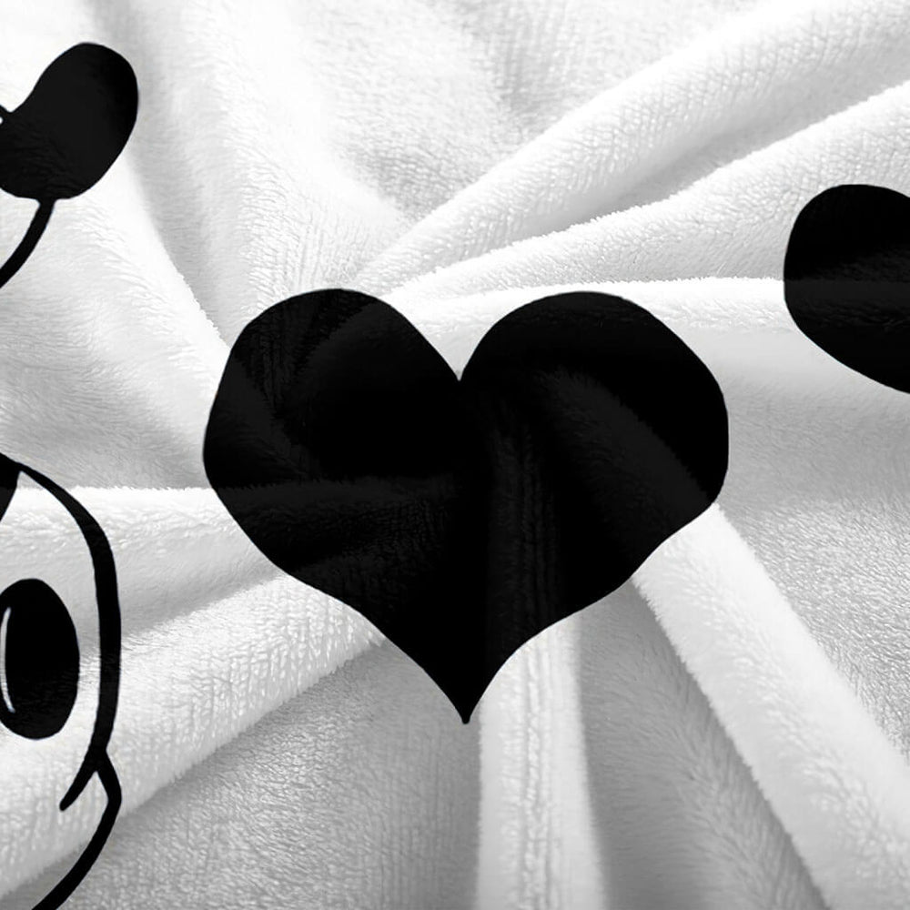 Mickey Blanket Flannel Throw Room Decoration (Online Order Only)
