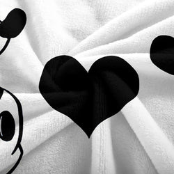 Mickey Blanket Flannel Throw Room Decoration (Online Order Only)