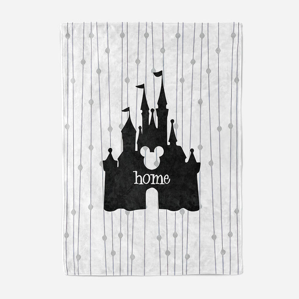 Mickey Blanket Flannel Throw Room Decoration (Online Order Only)