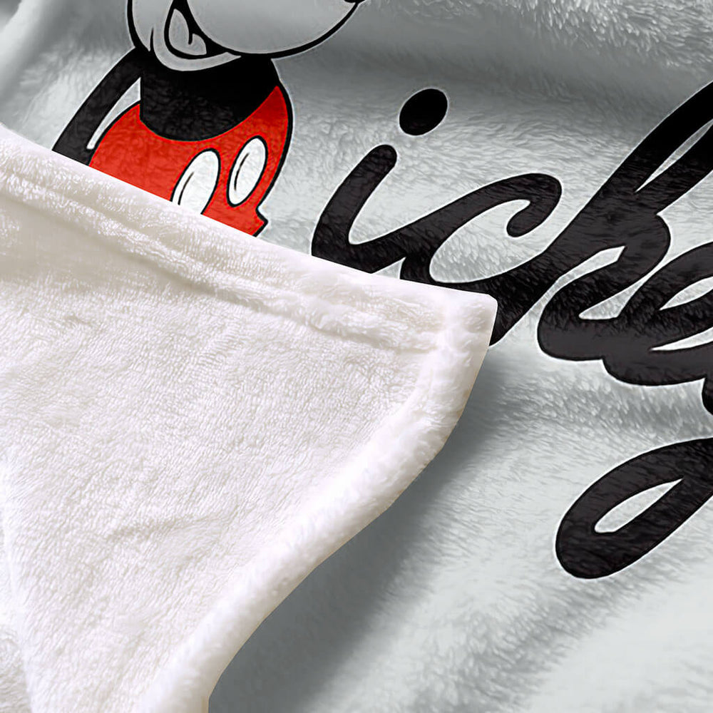 Mickey Blanket Flannel Throw Room Decoration (Online Order Only)