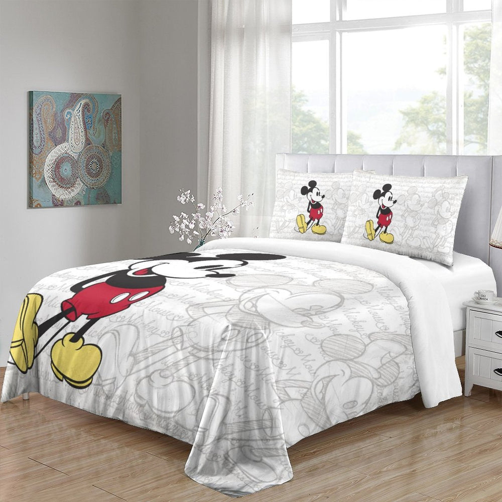 Mickey Mouse Bedding Set Pattern Quilt Cover Without Filler (Online Order Only)