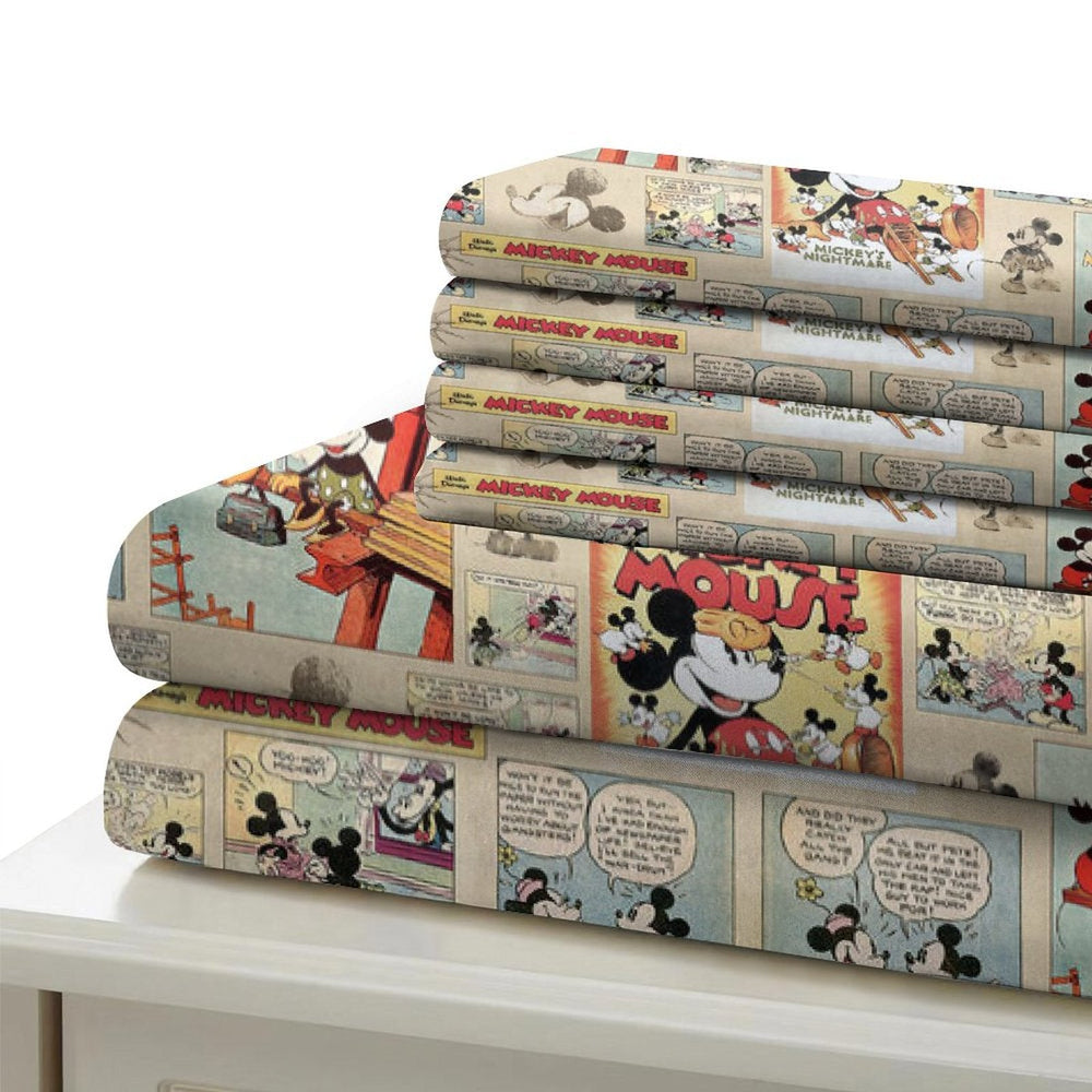 Mickey Mouse Bedding Set Pattern Quilt Cover Without Filler (Online Order Only)