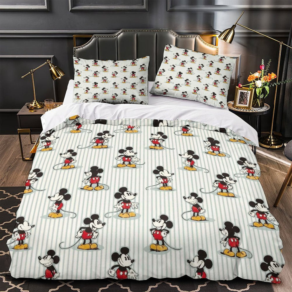 Mickey Mouse Bedding Set Pattern Quilt Cover Without Filler (Online Order Only)
