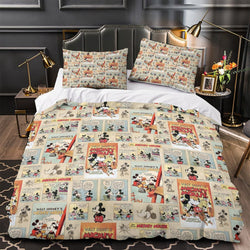 Mickey Mouse Bedding Set Pattern Quilt Cover Without Filler (Online Order Only)