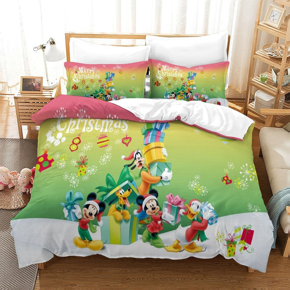 Mickey Mouse Bedding Set Pattern Quilt Cover Without Filler (Online Order Only)