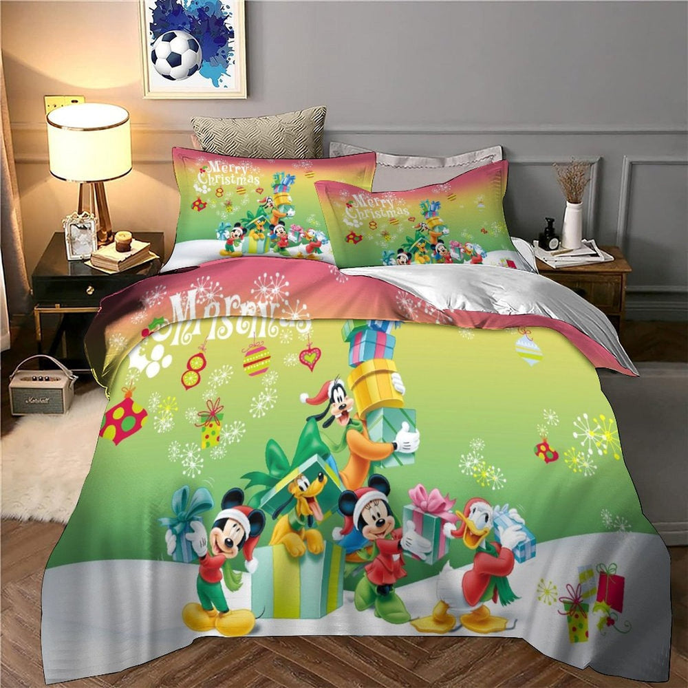 Mickey Mouse Bedding Set Pattern Quilt Cover Without Filler (Online Order Only)