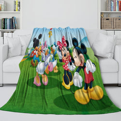 Mickey Mouse Club House Blanket Flannel Throw Room Decoration (ONLINE ORDER ONLY)