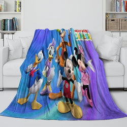 Mickey Mouse Club House Blanket Kids Flannel Throw Room Decoration (ONLINE ORDER ONLY)