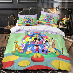 Mickey Mouse Club House Duvet Cover Bedding Set Without Filler (ONLINE ORDER ONLY)