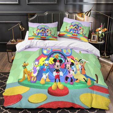 Mickey Mouse Club House Duvet Cover Bedding Set Without Filler (ONLINE ORDER ONLY)