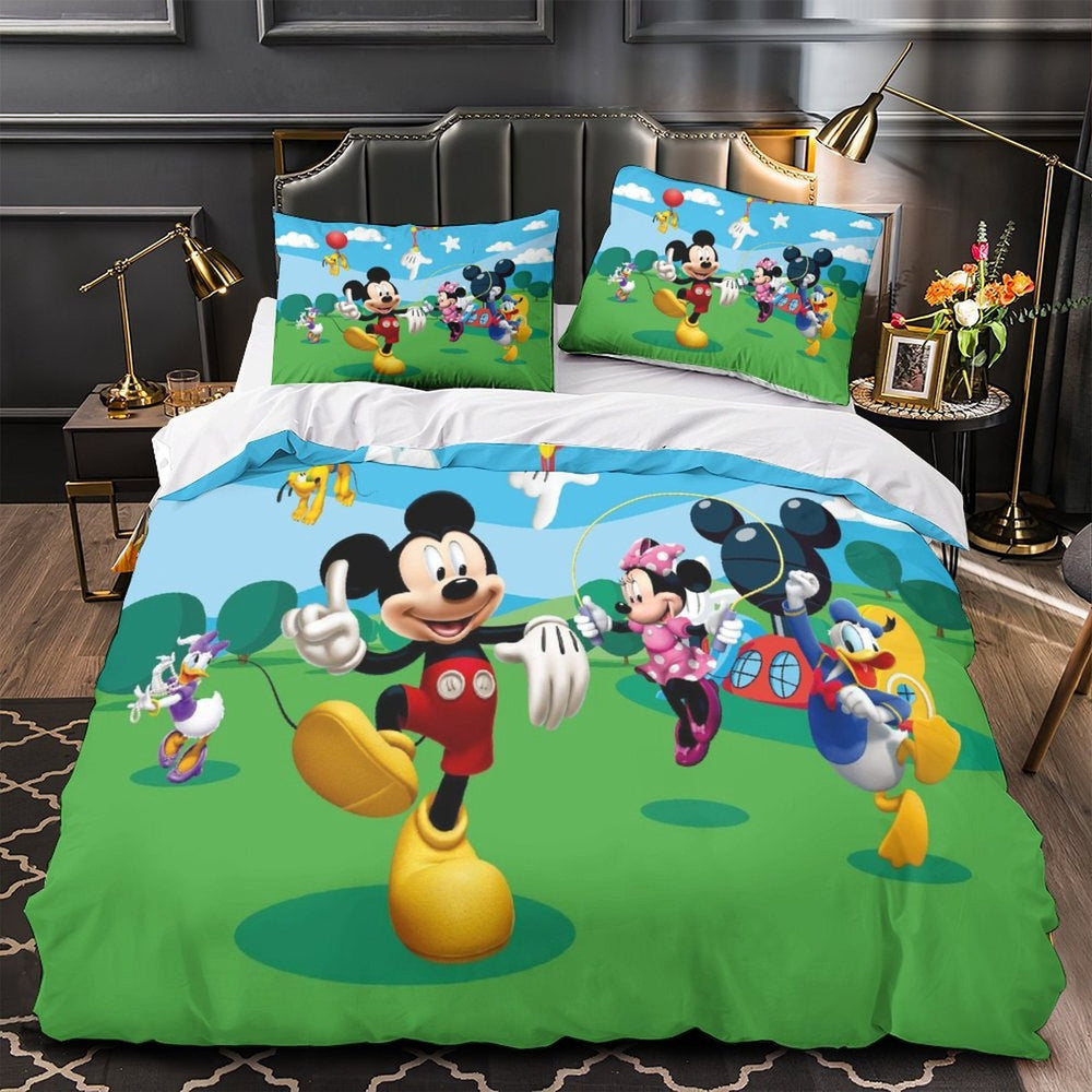 Mickey Mouse Club House Duvet Cover Bedding Set Without Filler (ONLINE ORDER ONLY)
