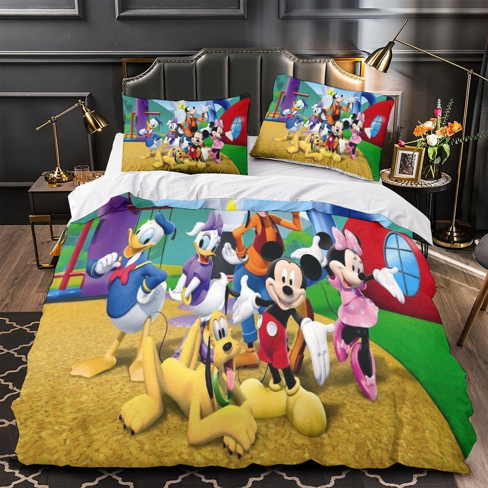 Mickey Mouse Club House Duvet Cover Bedding Set Without Filler (ONLINE ORDER ONLY)