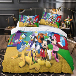 Mickey Mouse Club House Duvet Cover Bedding Set Without Filler (ONLINE ORDER ONLY)