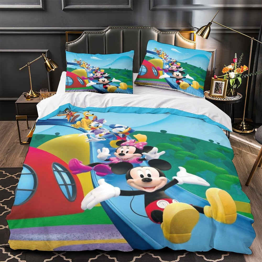 Mickey Mouse Club House Duvet Cover Bedding Set Without Filler (ONLINE ORDER ONLY)