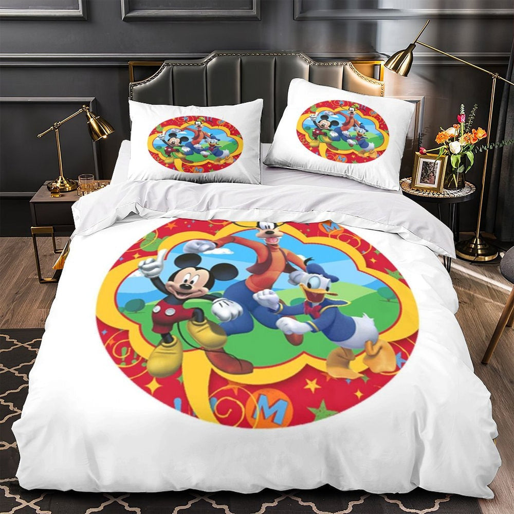 Mickey Mouse Club House Duvet Cover Kids Bedding Set Without Filler (ONLINE ORDER ONLY)