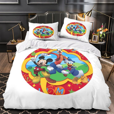 Mickey Mouse Club House Duvet Cover Kids Bedding Set Without Filler (ONLINE ORDER ONLY)