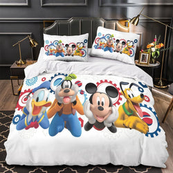 Mickey Mouse Club House Duvet Cover Kids Bedding Set Without Filler (ONLINE ORDER ONLY)