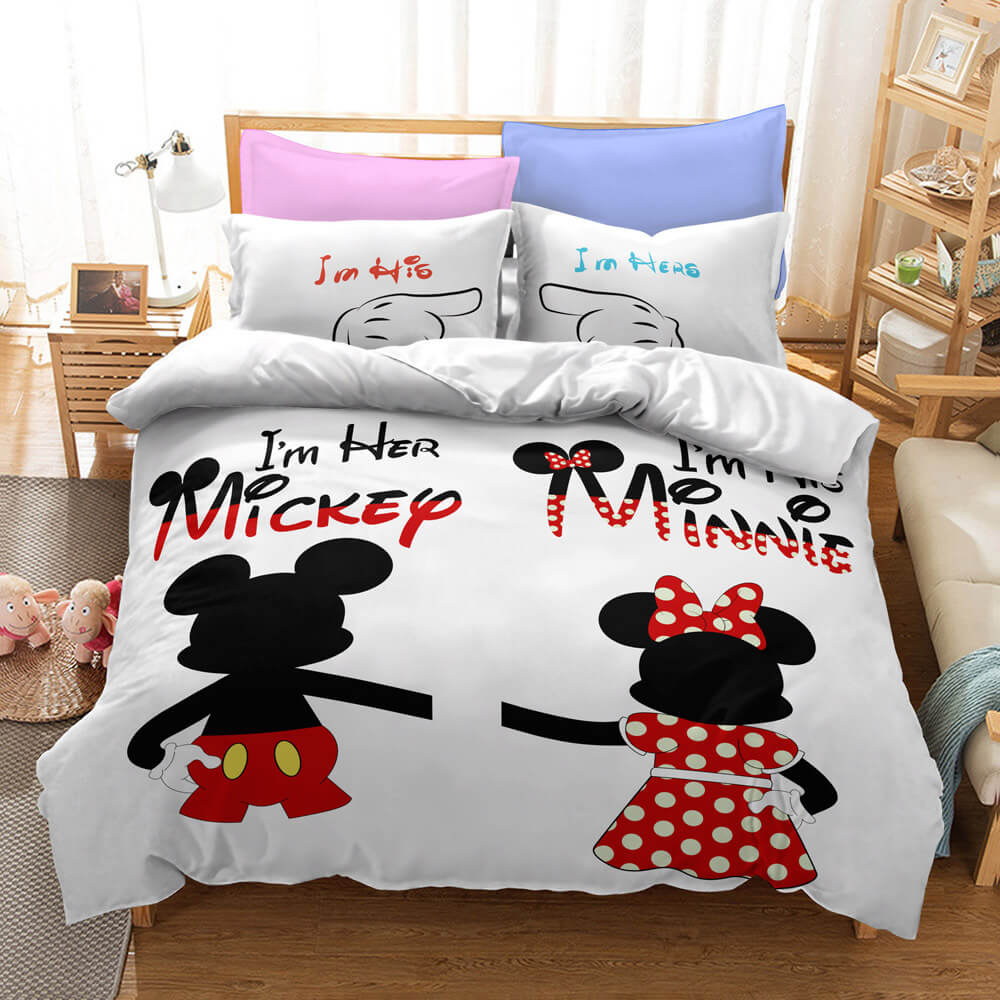 Mickey Mouse Cosplay Bedding Set Quilt Cover Without Filler (Online Order Only)