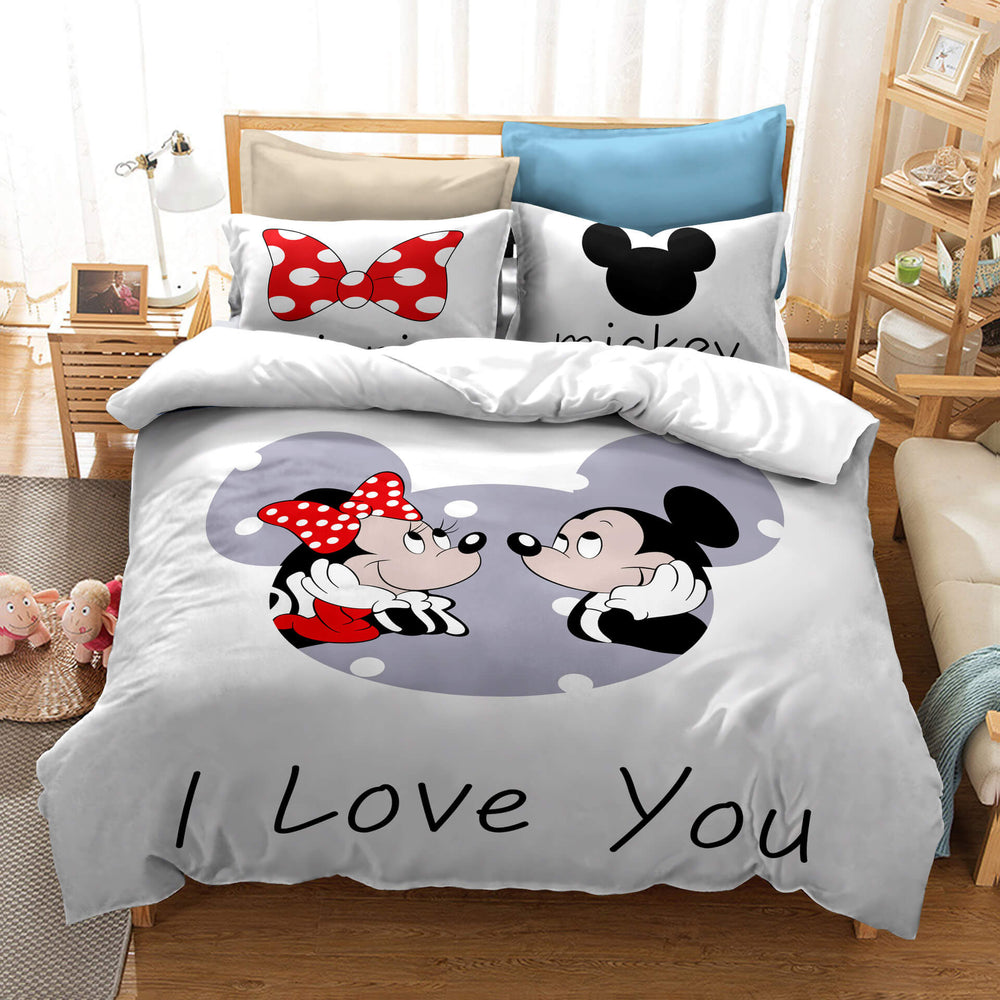 Mickey Mouse Cosplay Bedding Set Quilt Cover Without Filler (Online Order Only)