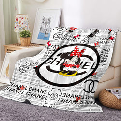 Mickey Mouse Donald Duck Blanket Flannel Fleece Throw Cosplay Blanket (Online Order Only)