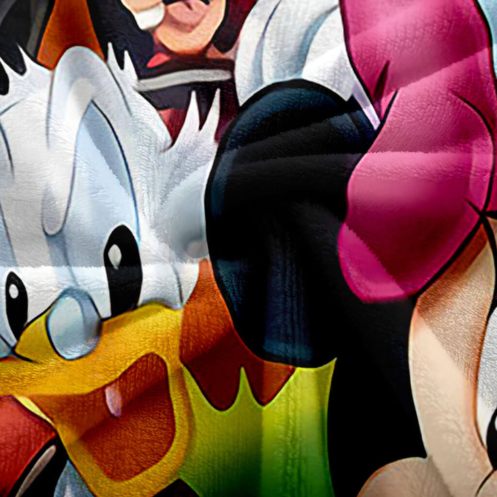 Mickey Mouse Pattern Blanket Flannel Throw Room Decoration (Online Order Only)