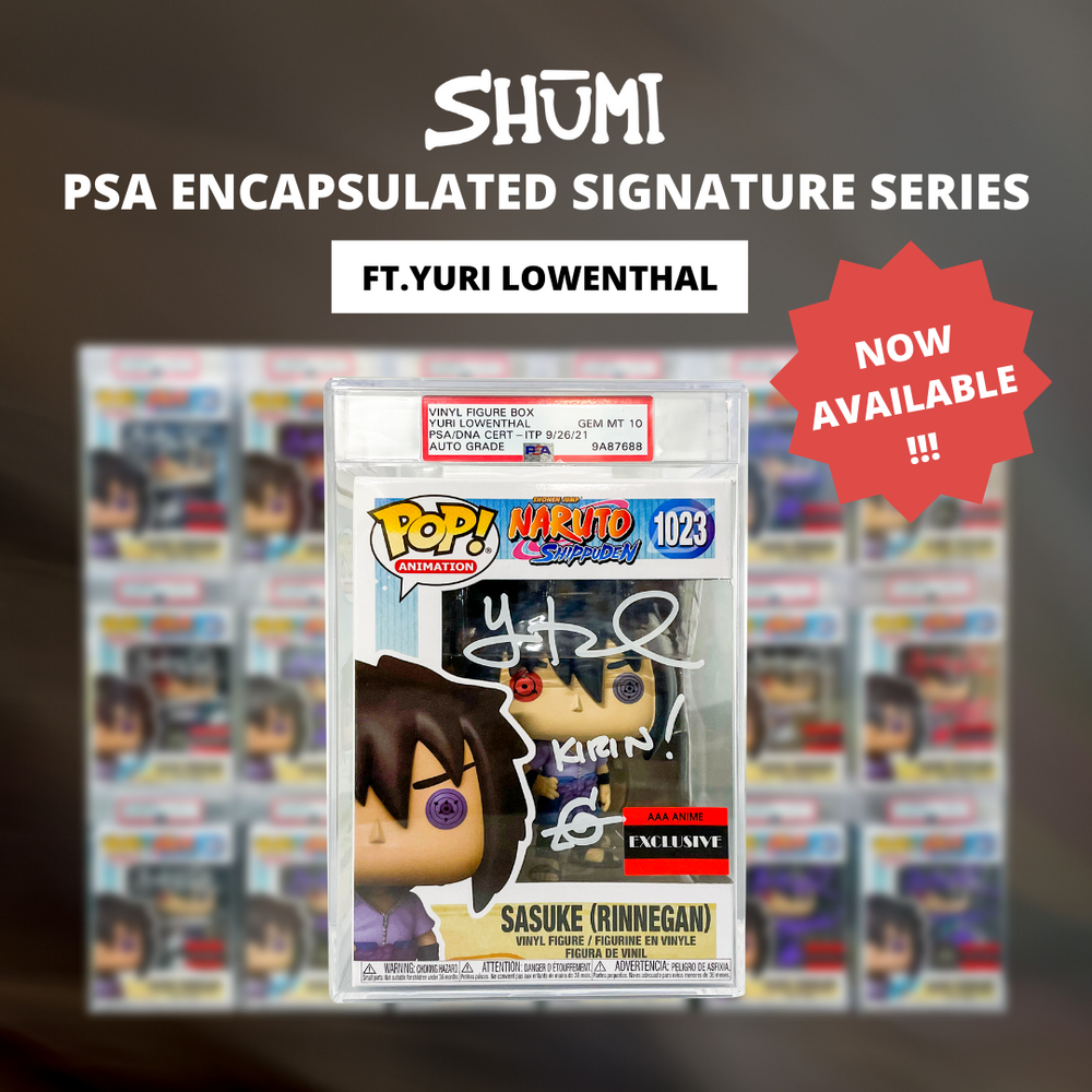 Shumi x PSA Encapsulated Signature Series - Sasuke Rinnegan (Yuri Lowenthal) [LIMIT 2 PER CUSTOMER][READ DESCRIPTION] (ONLINE ORDER ONLY)