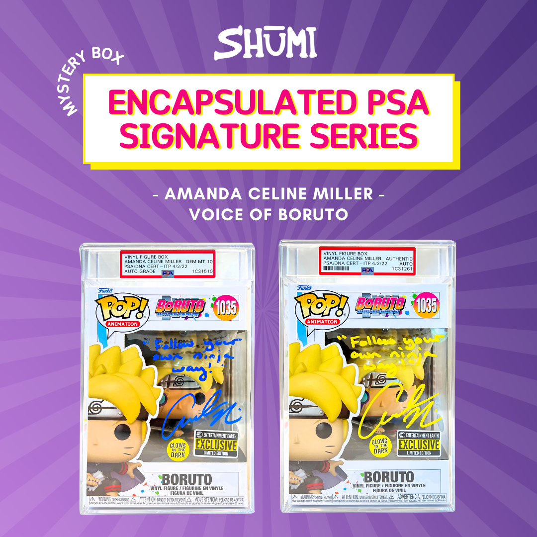 Shumi x PSA Encapsulated Signature Series - Boruto with Marks EE (Amanda Miller)[READ DESCRIPTION] (ONLINE ORDER ONLY)