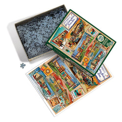 Mid-Century Modern Dream Home 1000 Piece Jigsaw Puzzle Cobble Hill (ONLINE ORDER ONLY)