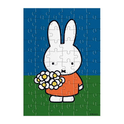 Miffy with Flowers Greeting Card 60 Piece Jigsaw Puzzle Galison (ONLINE ORDER ONLY)