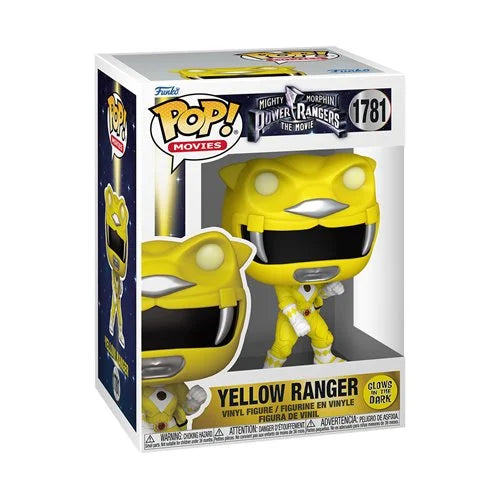 Mighty Morphin Power Rangers: The Movie Yellow Ranger Glow-in-the-Dark Funko Pop! Vinyl Figure #1781 (Online Order Only)
