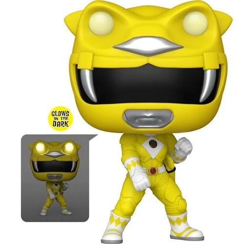 Mighty Morphin Power Rangers: The Movie Yellow Ranger Glow-in-the-Dark Funko Pop! Vinyl Figure #1781 (Online Order Only)