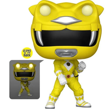 Mighty Morphin Power Rangers: The Movie Yellow Ranger Glow-in-the-Dark Funko Pop! Vinyl Figure #1781 (Online Order Only)