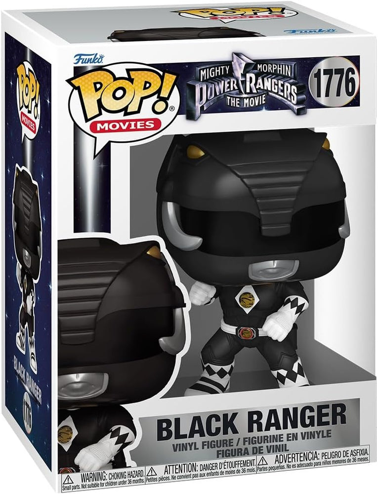 Mighty Morphin Power Rangers: The Movie Black Ranger Funko Pop! Vinyl Figure #1776 with Funko Protector (ONLINE ORDER ONLY)