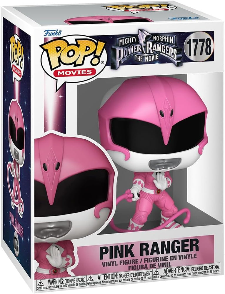 Mighty Morphin Power Rangers: The Movie Pink Ranger Funko Pop! Vinyl Figure #1778 with Funko Protector (ONLINE ORDER ONLY)