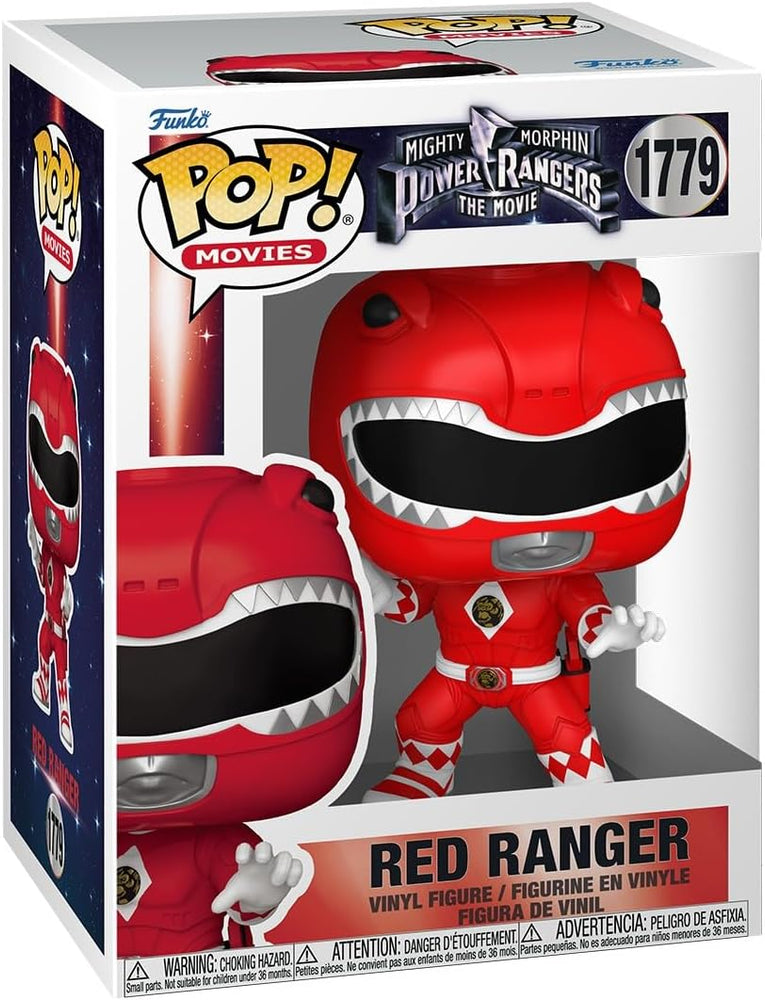 Mighty Morphin Power Rangers: The Movie Red Ranger Funko Pop! Vinyl Figure #1779 with Funko Protector (ONLINE ORDER ONLY)
